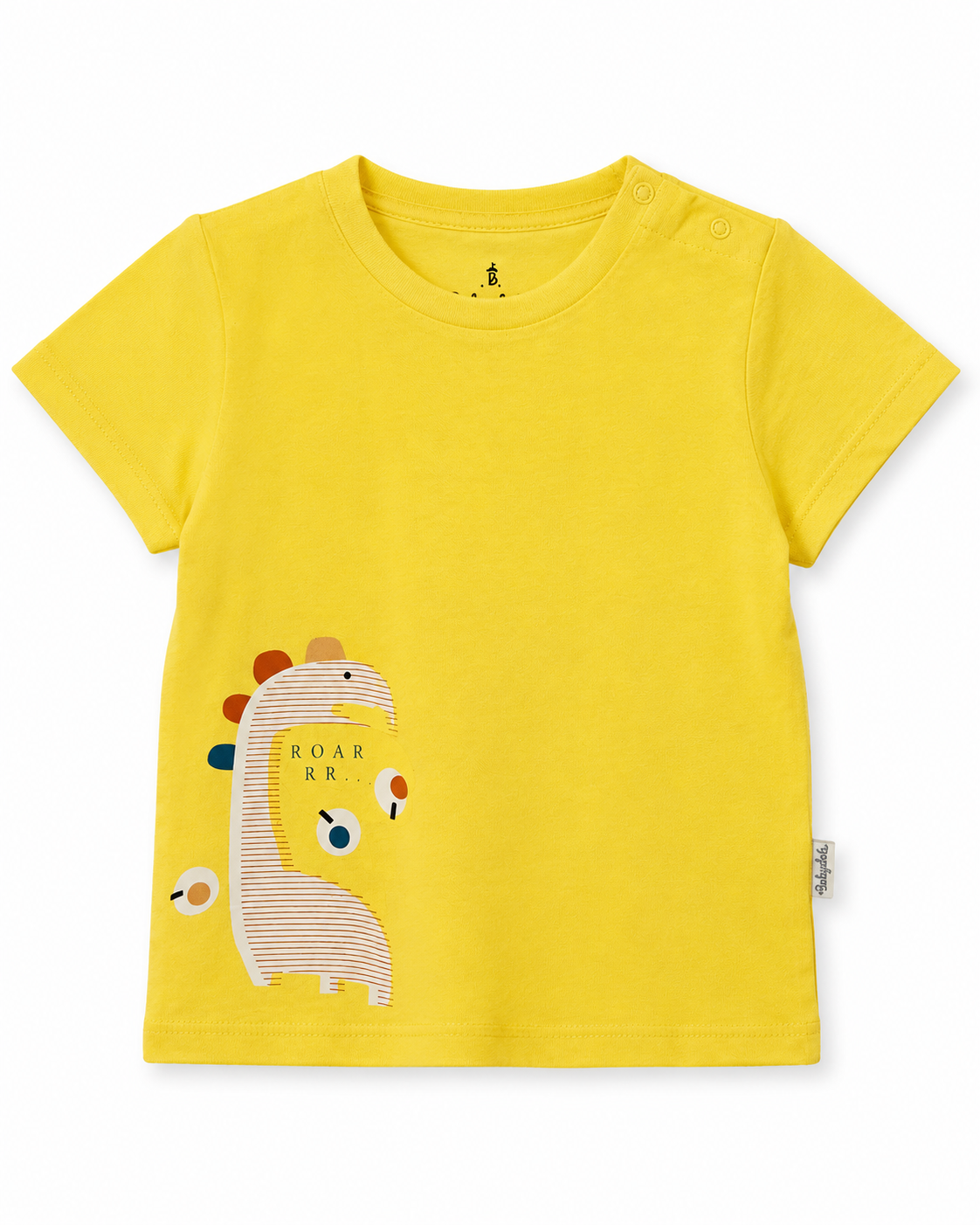 Dinosaur Print Short Sleeve Baby T-Shirt