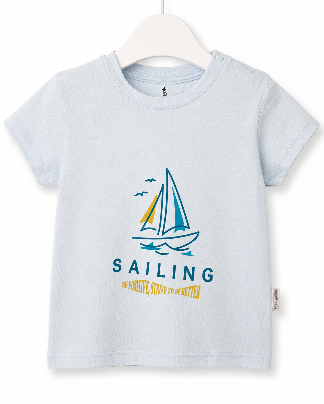 Baby Sailing Cotton T-Shirt