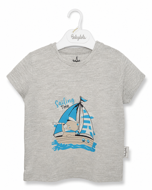 Baby Boys Sailing Time T-Shirt