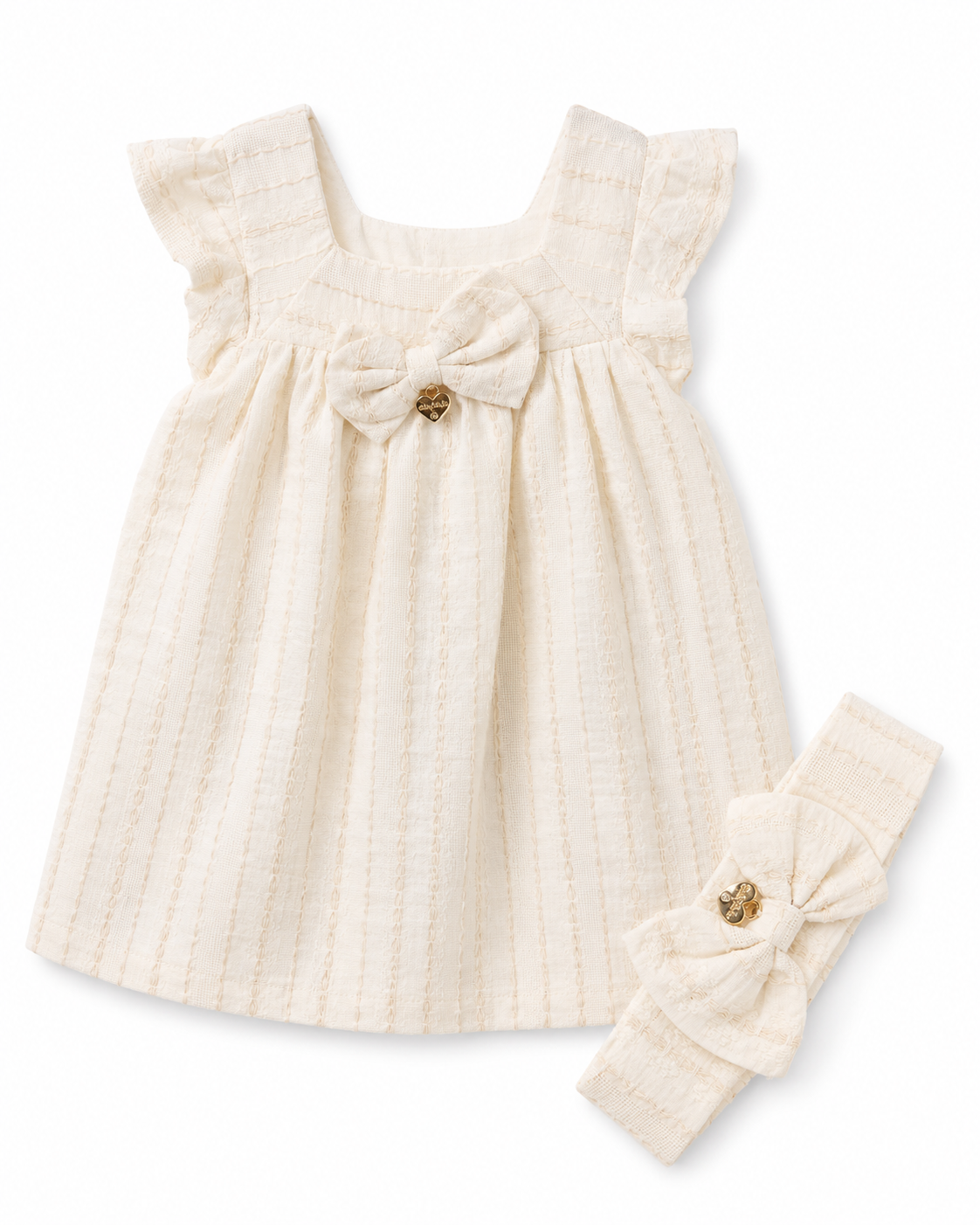 Baby Girl Bow Detail Dress