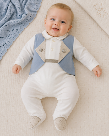 Baby Boy Gentleman Romper