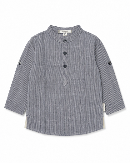 Baby Boys Woven Long Sleeve Shirt