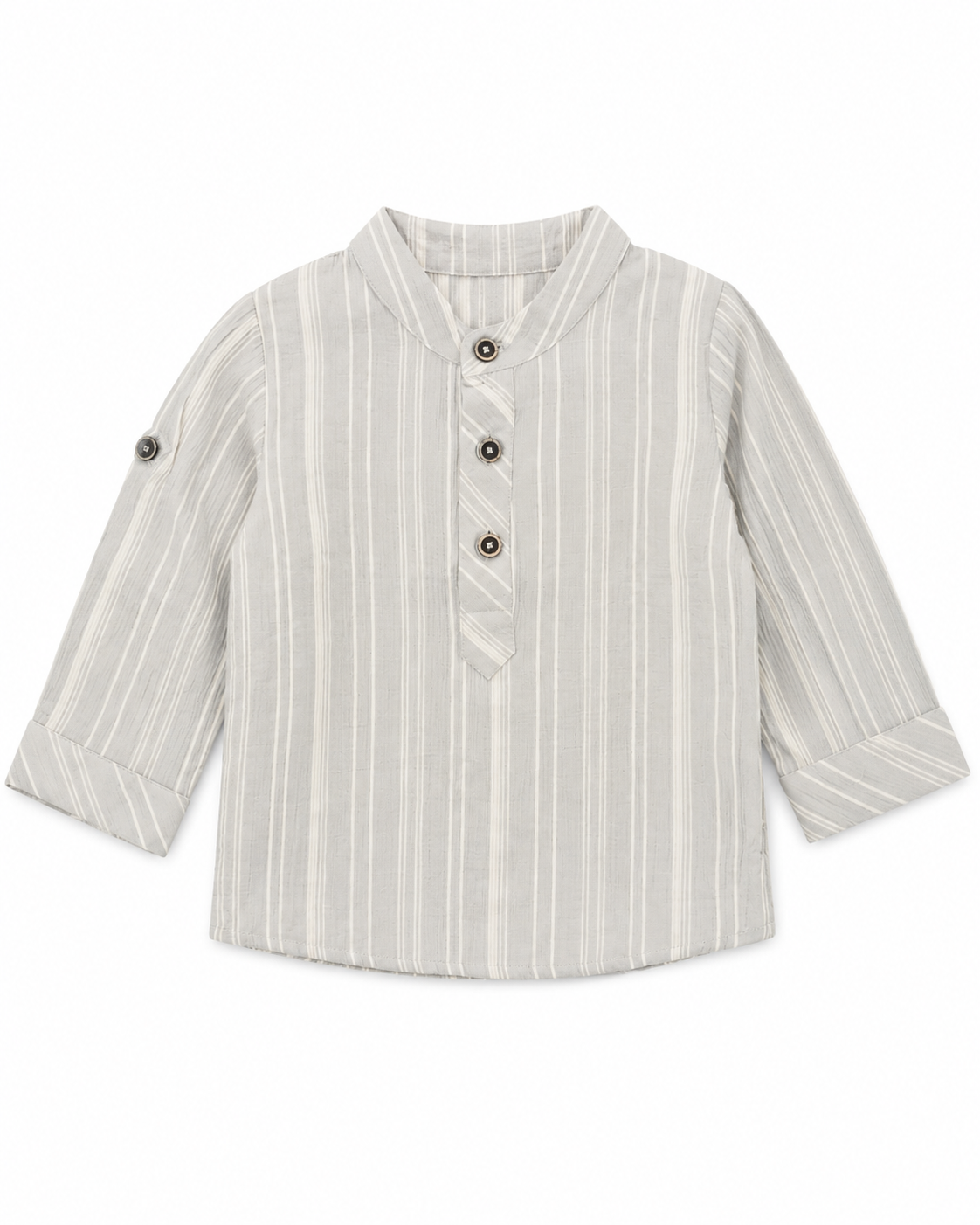 Mandarin Collar Baby Boys' Shirt