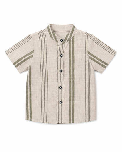 Boys’ Short Sleeve Woven Shirt