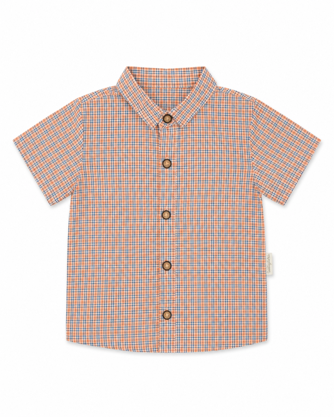 Boys’ Short Sleeve Woven Shirt