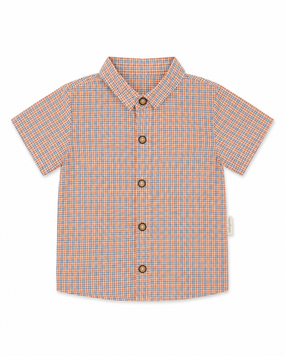 Boys’ Short Sleeve Woven Shirt
