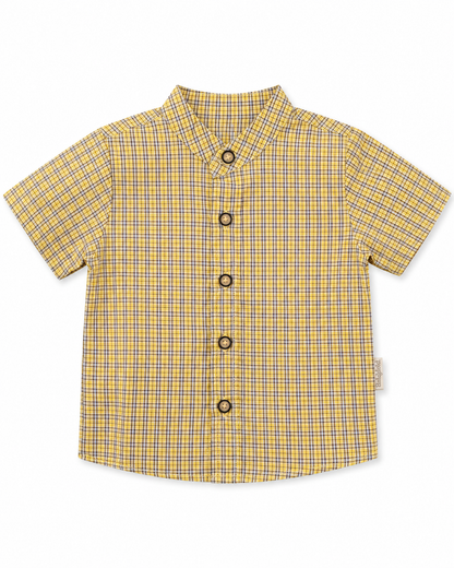 Boys’ Short Sleeve Woven Shirt