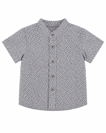 Boys’ Short Sleeve Woven Shirt