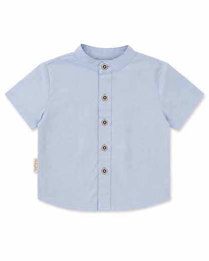 Boys’ Short Sleeve Woven Shirt