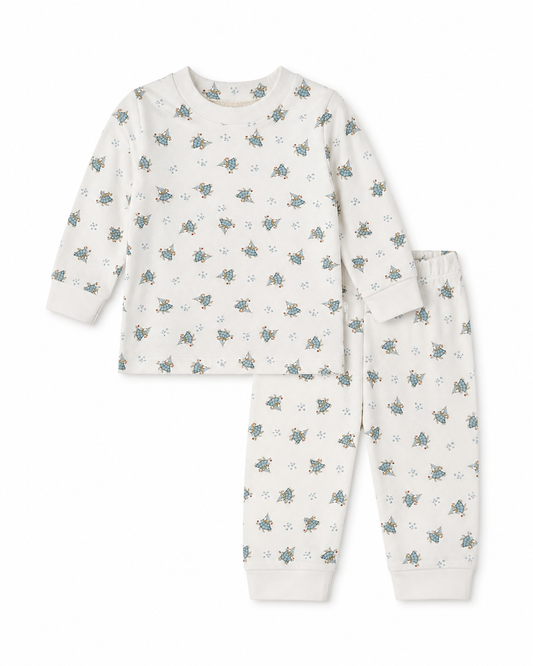 Baby Cotton Pajama Set – 2 Piece Long Sleeve Sleepwear