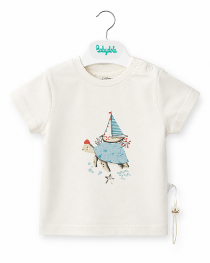Turtle Print Baby T-Shirt