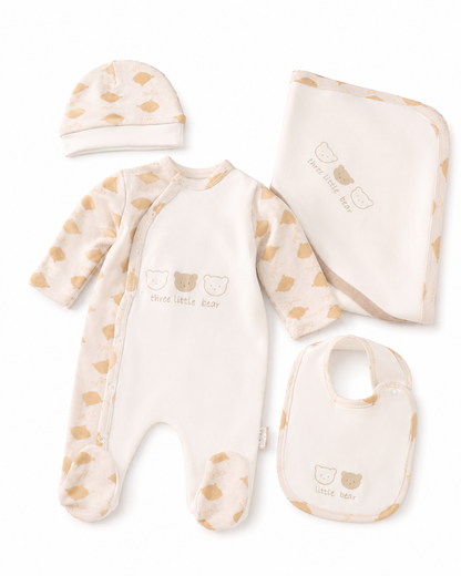 Newborn Bear Print Set