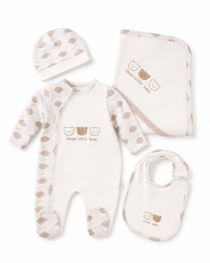 Newborn Bear Print Set