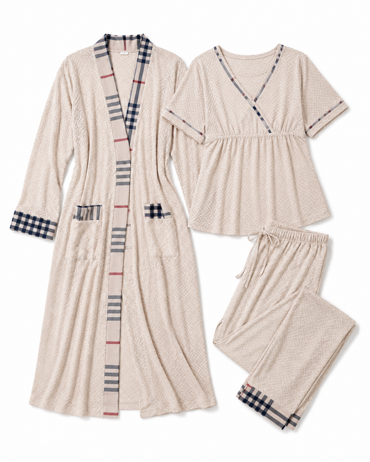 Women’s Nursing Pajama & Robe Set