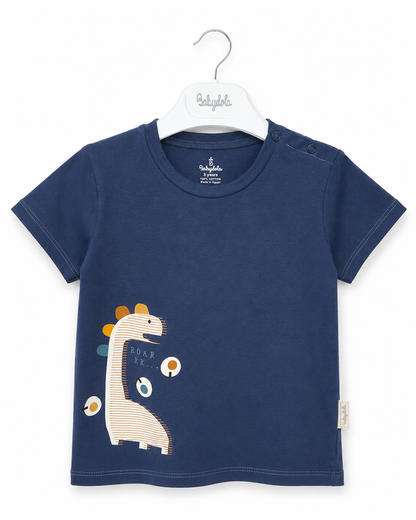 Dinosaur Print Short Sleeve Baby T-Shirt
