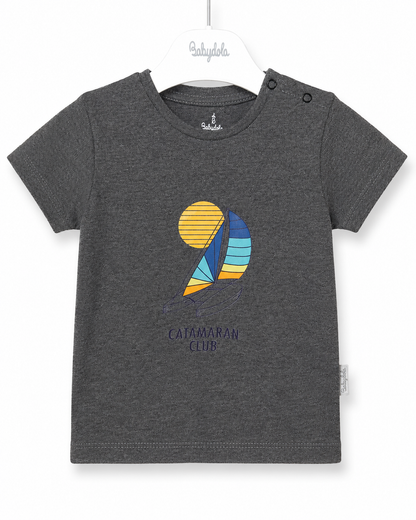 Baby Boys Catamaran Print T-Shirt