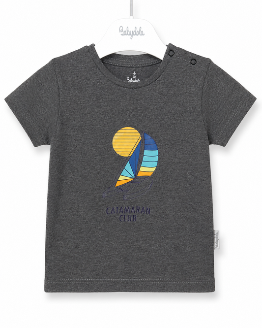 Baby Boys Catamaran Print T-Shirt