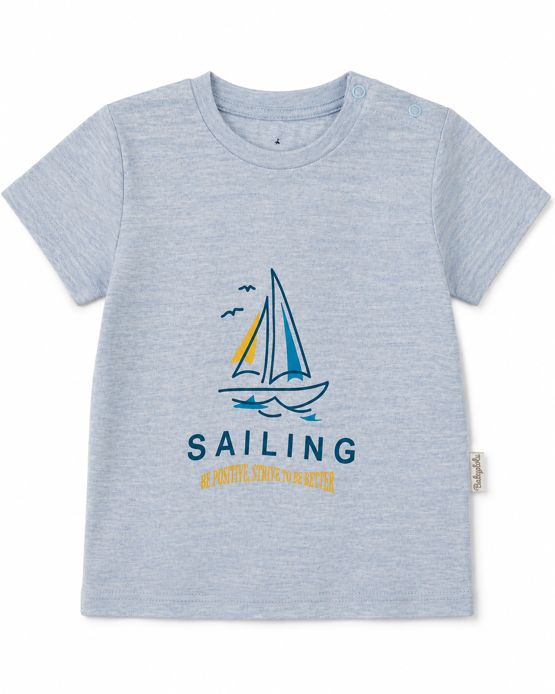 Baby Sailing Cotton T-Shirt