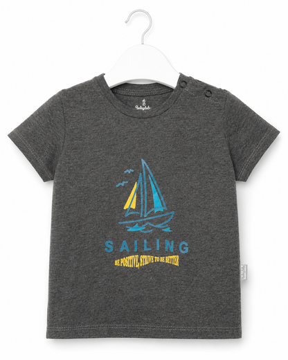 Baby Sailing Cotton T-Shirt
