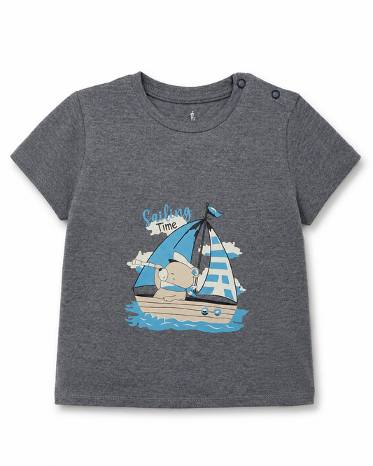Baby Boys Sailing Time T-Shirt