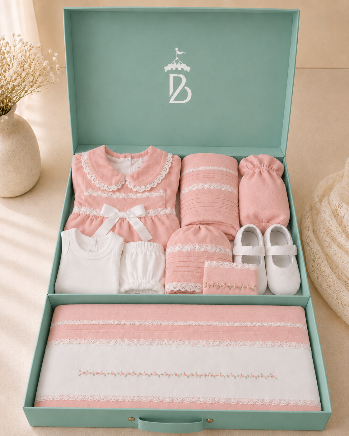 10-Piece Newborn Baby Girl Set