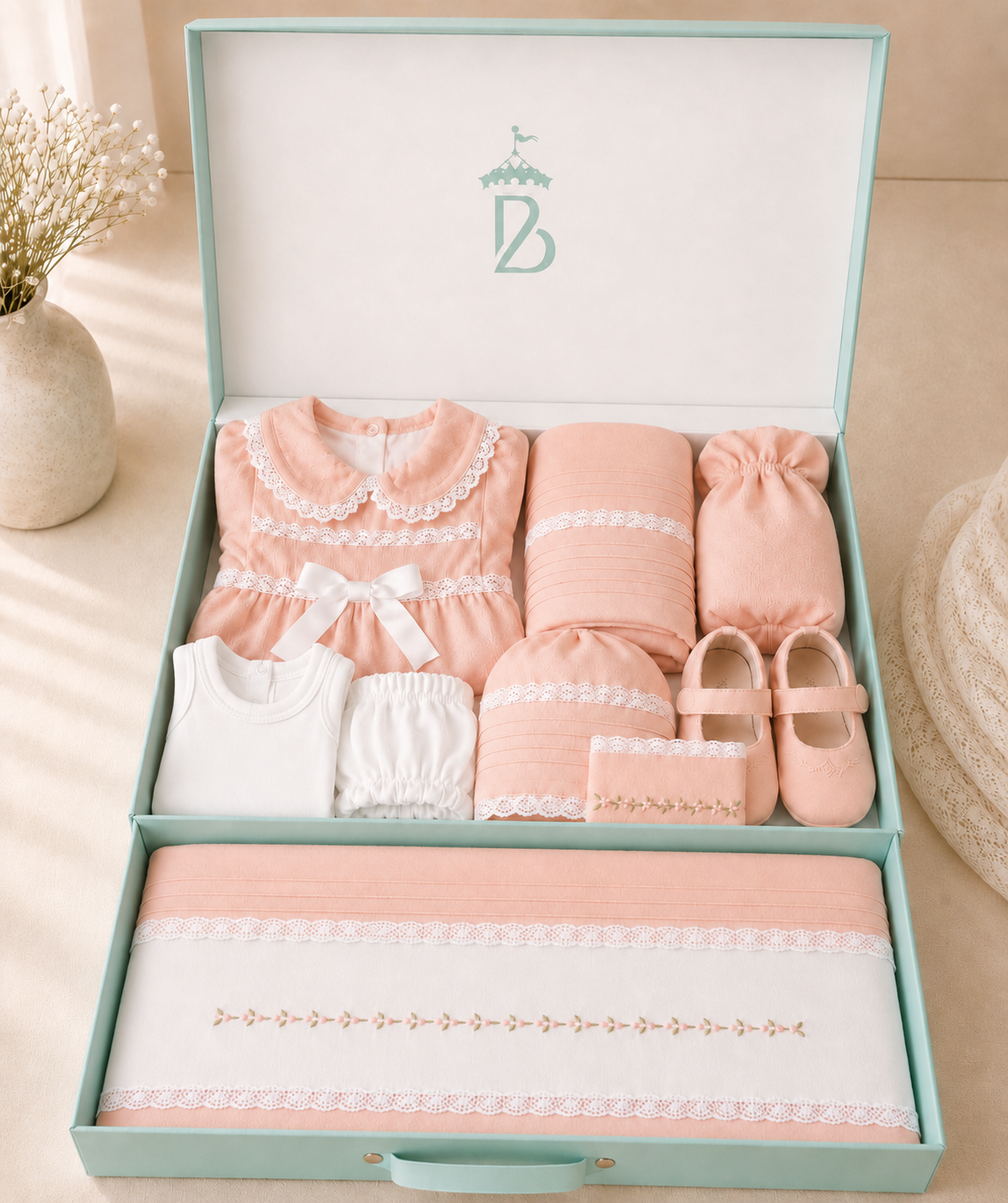 10-Piece Newborn Baby Girl Set