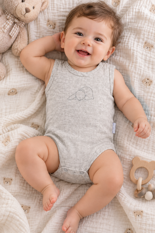 Sleeveless Baby Bodysuit