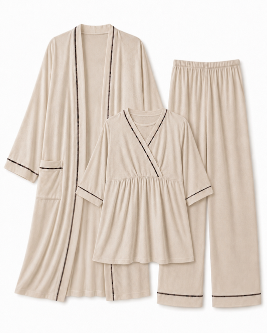 Women’s Nursing Pajama & Robe Set