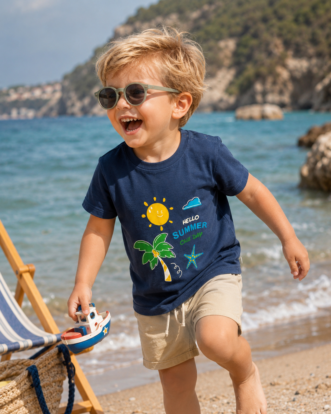 Boys Hello Summer T-Shirt