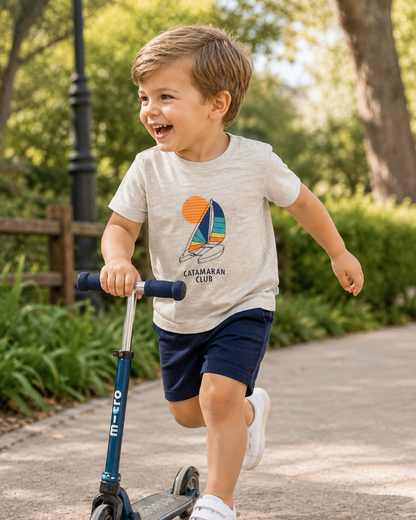 Baby Boys Catamaran Print T-Shirt
