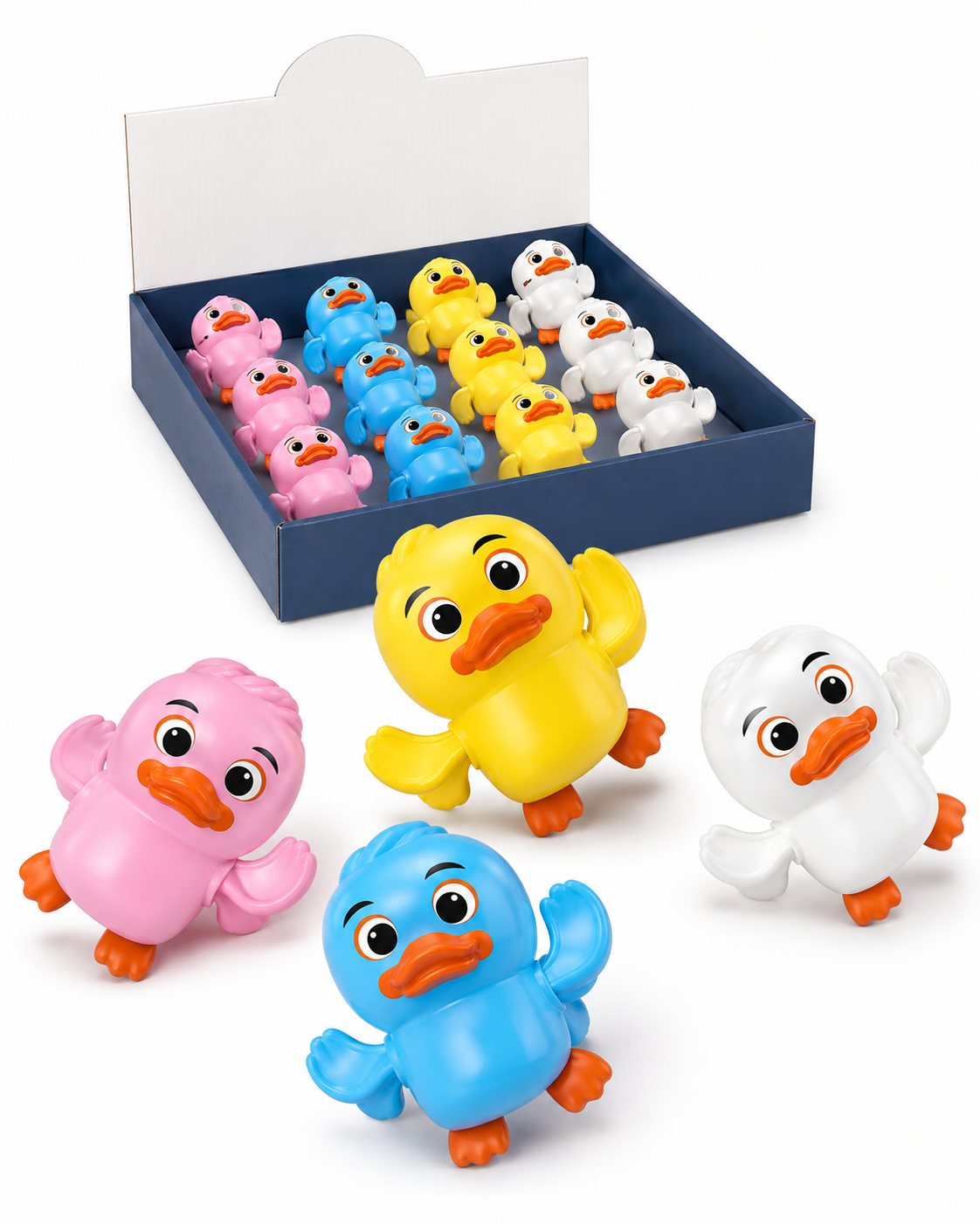 Cute Wind-Up Duck Toy – Walking Animal Toy